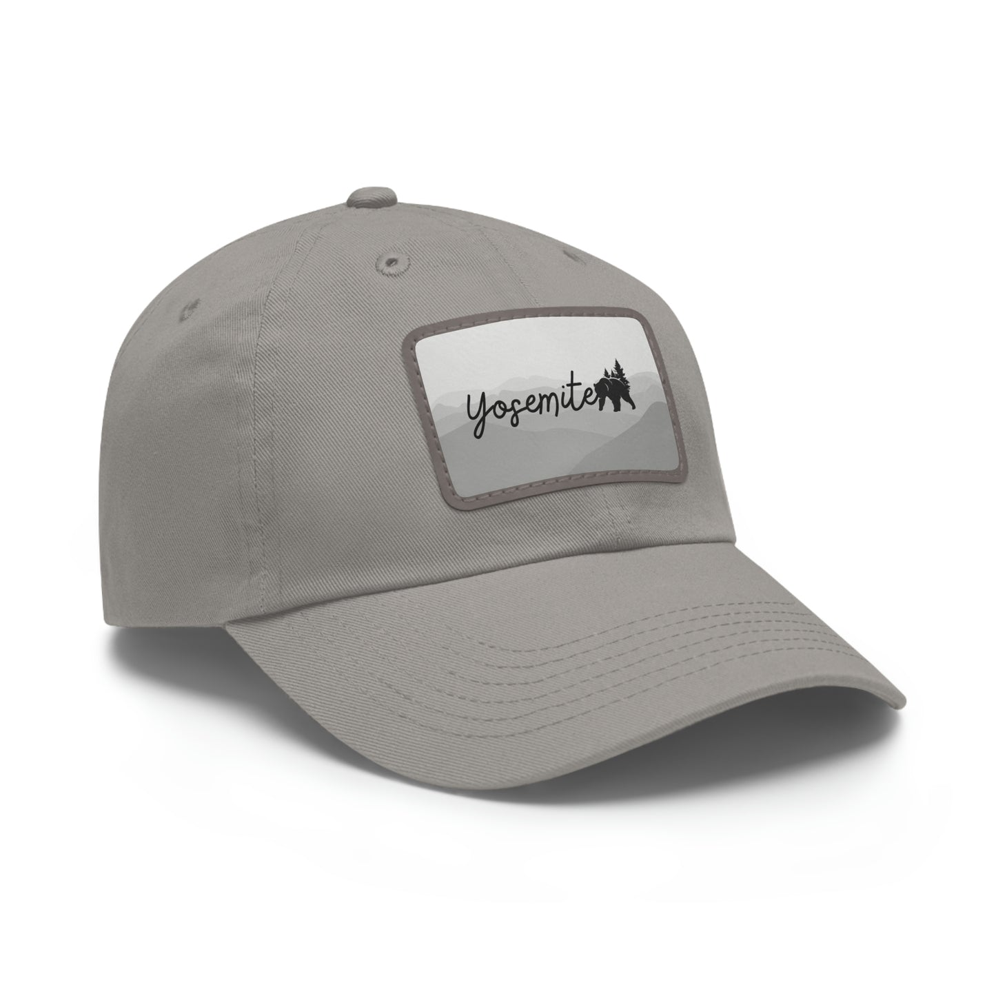 Yosemite Dad Hat with Leather Patch