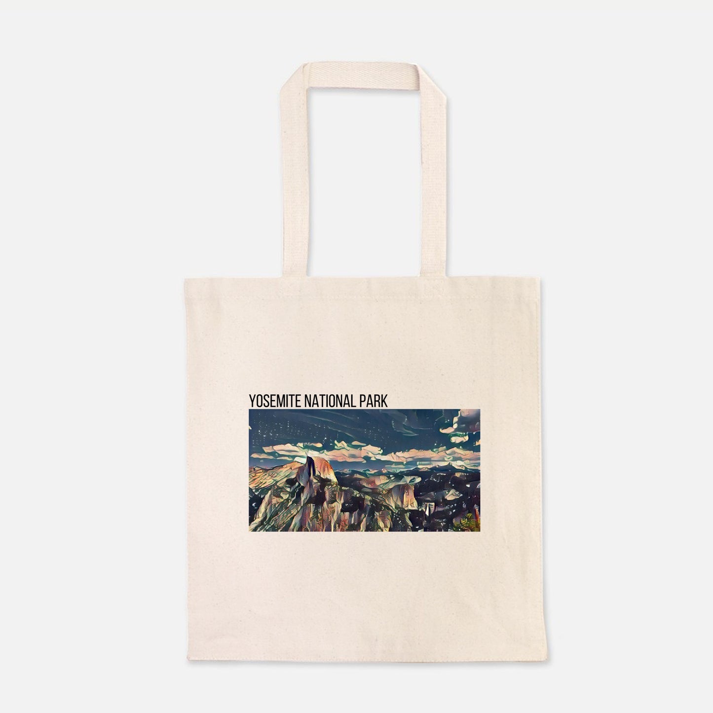 Yosemite National Park Design Canvas Tote Bag