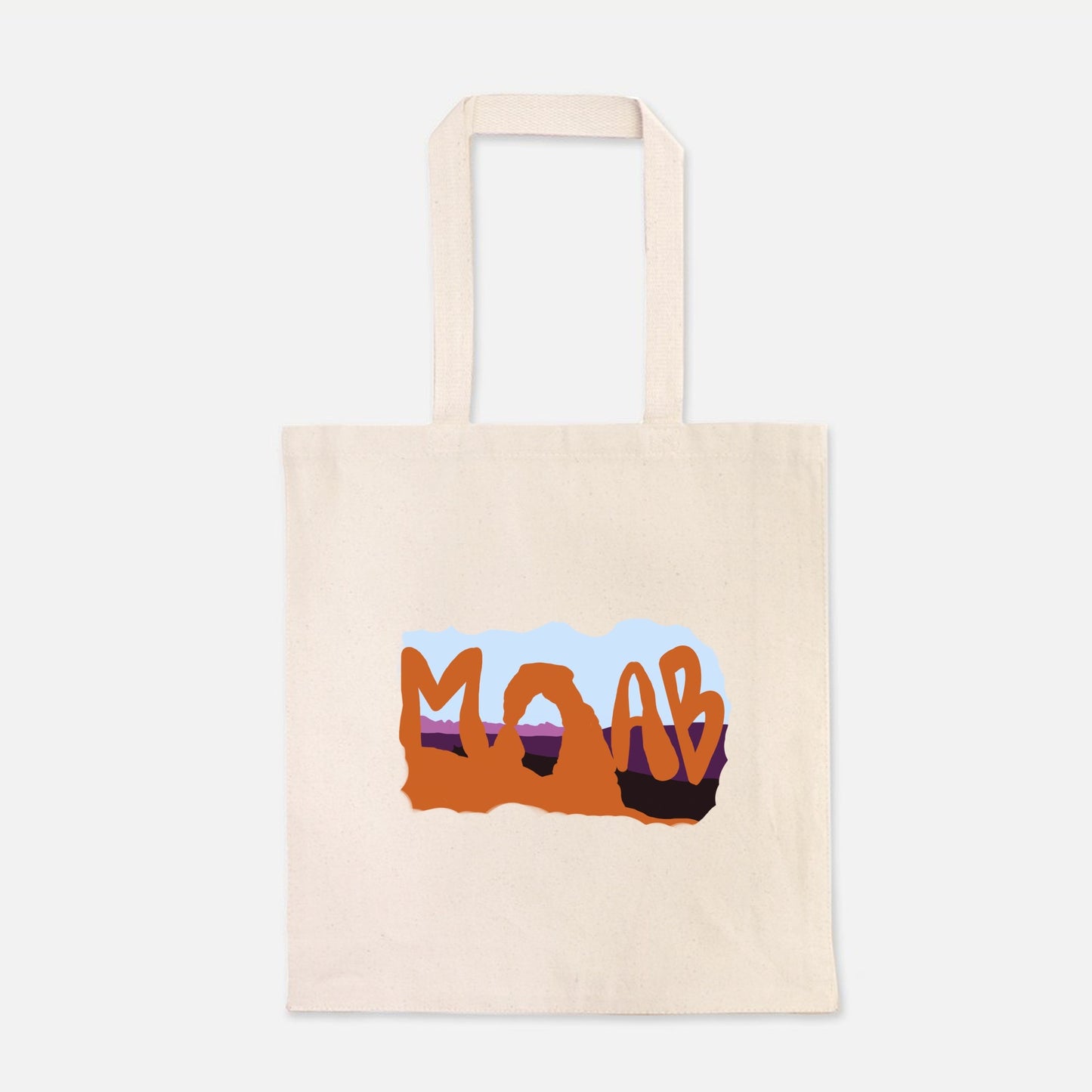 Moab Utah Heavy Canvas Tote Bag